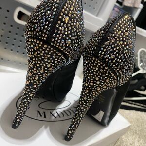 Steve Madden Rhinestone Playy R Heels